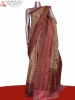 Designer Floral Handloom Tussar Silk Saree